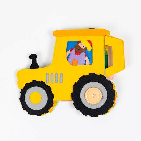 Quiet-Book - Travel Buddy Traktor