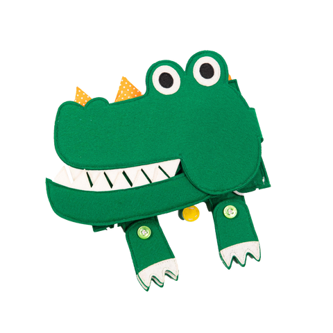 Quiet-Book - Travel Buddy Krokodil